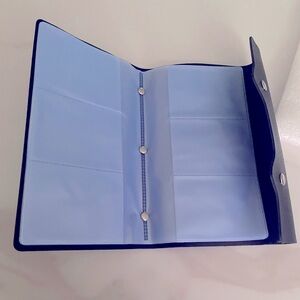 NWT Black Business Cards holder book